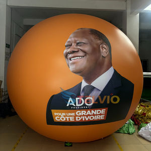 Ballon gonflable de la publicité de ciel grands ballons faits sur commande d'hélium ballon d'hélium de 3m 4m de diamètre - Product Image 3