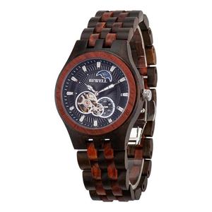 Reloj Deportivo de Lujo de Marca Superior para Hombre, Movimiento Hangzhou, Resistente al Agua 3 ATM, Reloj de Cuarzo, Reloj con Movimiento Mecánico de Madera - Product Image 2