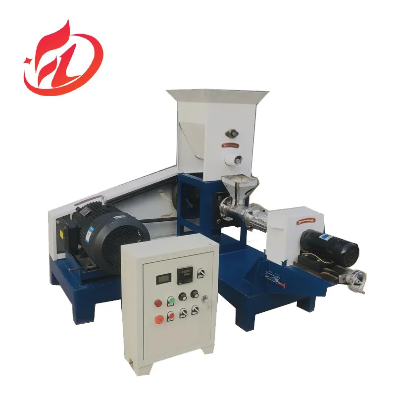 Hot sale Fish Food Manufacturing Machine Floating Fish Feed Mill Pellet Making Extruder