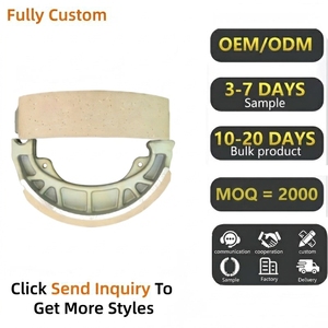 Plaquettes de <span class=keywords><strong>frein</strong></span> de moto en aluminium pur avec logo personnalisé CG125, <span class=keywords><strong>prix</strong></span> de gros d'usine - Product Image 1
