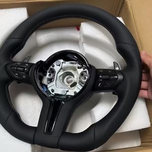 Volante LED de cuero para <span class=keywords><strong>BMW</strong></span> F22 F01 F02 F80 F90 F36 F87 F06 F35 F32 F30 F10 F20 F10 - Product Image 1