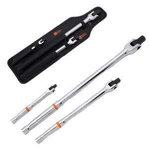 Juego de Llaves Tipo F V4 Tools, 3 Piezas, 24 Pulgadas, Ajustables, de Grado Industrial, Acero CR-V - Product Image 2