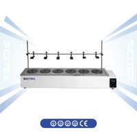 Bain-marie transparent SCITEK à haute luminosité avec affichage numérique/LCD intelligent pour la température. Plastique d'ingénierie transparent de contrôle