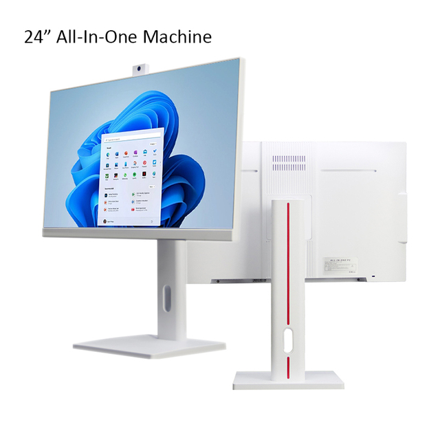 24 Inch Desktop All in One Pc PC Gen I3 I5 I7 Computer Hardware & Software Business Aio Pc Computer with Lifting Stand