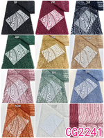 Tissu en dentelle française en gros, dentelle de mariage de haute qualité, dentelle à paillettes, tulle, matière pour robe de mariée, sur mesure, africain, haut de gamme