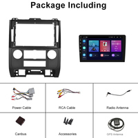 Radio mobil Stereo 9 "Android 12, untuk Ford Escape/Kuga/Mazda Tribu 2007-2012 Carplay Android Auto GPS Wifi Hifi FM RDS