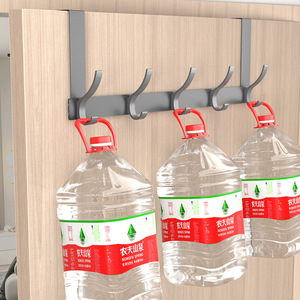 Gancio da Porta in Lega di Alluminio Senza Foratura per Bagno e Camera da Letto Appendiabiti da Parete - Product Image 2