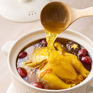 Mini-<span class=keywords><strong>mijoteuse</strong></span> électrique <span class=keywords><strong>programmable</strong></span> 3L, contrôlée par micro-ordinateur, blanche, 400W, avec revêtement céramique, multifonction, à économie d'énergie - Product Image 4