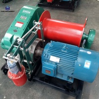 Treuil électrique Offre Spéciale 220v 380v télécommande tirant le treuil de bateau treuil hydraulique 1ton pour petite grue
