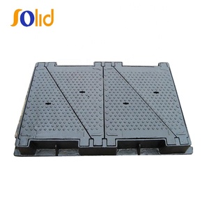 ฝาปิดท่อระบายน้ำและโครงเหล็กหล่อชนิดดัดงอได้ EN124 คลาส A15 ขนาด 600*600 - Product Image 6