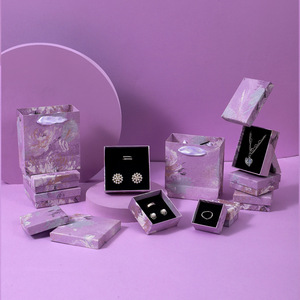 Eco Friendly Jewelry Paper <strong>Cardboard</strong> <strong>Suitcase</strong> Box Luxury Eco Friendly Lid and Base Jewelry Paper Box - Product Image 6