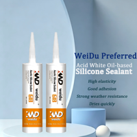 Scellant silicone acétique haute élasticité, silicone GP transparent avec protection antifongique
