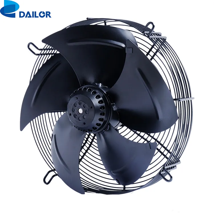 Ventilador de refrigeração, 200mm-900mm dc ce ventilador de refrigeração hvac rotor motor externo ventilador de armazenamento frio ventilador de ventilação axial