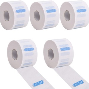 Bandes de cou jetables multi-usages en papier bande de coiffeur pour la coupe de cheveux en salon - Product Image 6