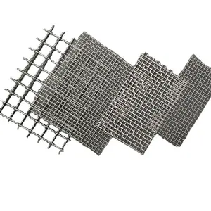 Schermo filtrante in acciaio inossidabile 304 ad alta resistenza all'usura rete metallica intrecciata