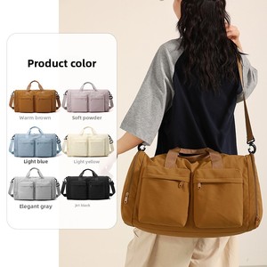 High-quality Foldable Handheld <b>Duffel</b> <b>Bag</b> Lightweight Large Capacity Travel <b>Bag</b> for Women Portable Overnight Weekender <b>Bag</b> - Product Image 1