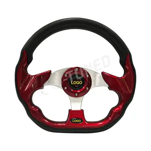 Racing PU 13インチCar Steering Wheel Game Steering Wheel Cheap Steering Wheel