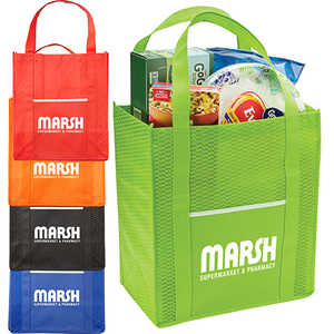 Custom Non-Woven Disposable <b>Sewing</b> Portable Takeaway Cooler <b>Bag</b> for Coffee Delivery and Daily Use - Product Image 1
