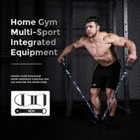 Innstar Amazon Gym Apparatuur Spanning Touw Verstelbare Fitness Voet Borst Pedaal Zitten Resistance Bands Tube
