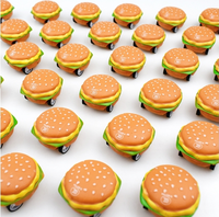 Mignon Mini Petits Jouets Hambourg Voiture Alimentaire Modèle Retour Voiture 45MM Capsule Jouets Petits Enfants Pas Cher Surprise Oeuf Jouet Enfants