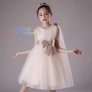 Vestido de Princesa para Niñas Adolescentes HP, Vestido de Fiesta de Verano, Vestido de Dama de Honor, Vestido Elegante para Actuaciones, Cumpleaños, Fiestas y Eventos - Product Image 1