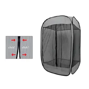 Gibbon Enkele Persoon Draagbare Mesh Pop Up Instant Tent Onderdak Met Magnetische Deur Panel