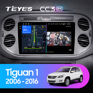 <span class=keywords><strong>TEYES</strong></span> <span class=keywords><strong>CC3</strong></span> 2K pour Volkswagen Tiguan 1 NF 2006 - 2016 Autoradio Lecteur Multimédia Vidéo Auto 2DIN Autoradio Carplay Radio - Product Image 2