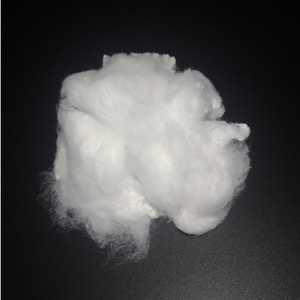 100% blanco es hidrófila fibras discontinuas de tela no tejida - Product Image 5