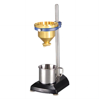Coupe de viscosimètre ASTM 4 pour le test de temps de coulée d'encre, de peinture, de résine et de liquides dans le contrôle qualité de la production industrielle de revêtements