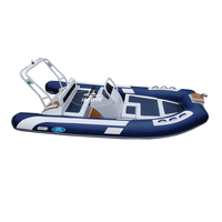 Bateau de pêche hydraulique, mini bateau rigide en aluminium, 360, 13 pieds