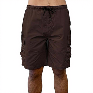 Pantalones Cortos Cargo de Lona para Hombre, Estilo Casual, Hasta la Rodilla, Sólidos, Transpirables, de Alta Calidad, Secado Rápido, Múltiples Bolsillos, Gran Venta, Hechos a Medida - Product Image 4