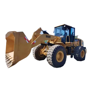 รถตักล้อยาง Caterpillar 966H มือสองจากซัพพลายเออร์ น้ำหนัก 15 ตัน รุ่นปี 2020 กำลัง 92 กิโลวัตต์ ใช้งาน 2500 ชั่วโมง พร้อมเกียร์และปั๊ม เครื่องจักรก่อสร้างสำหรับขาย - Product Image 1