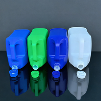 Bidon vide 4L (1 gallon) en PEHD, type F, pour produits chimiques, essence, huile, liquides, acétone, avec pompe, pour détergent