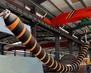 Grand pipeline pétrolier flottant en mer Diamètre extérieur <span class=keywords><strong>32</strong></span> pouces Longueur du <span class=keywords><strong>tuyau</strong></span> en <span class=keywords><strong>caoutchouc</strong></span> 11.8 mètres - Product Image 1