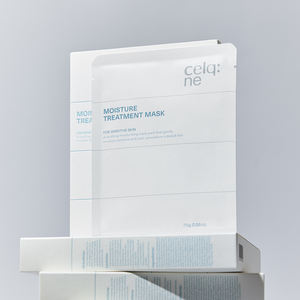 Masque de soin hydratant Celq Ne, masque en feuille infusé de minéraux de mer profonde, blanchissant, anti-âge, à l'aloe vera, biologique, fabriqué en Corée - Product Image 1