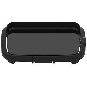 <b>Electric</b> Grill Pan ZY-301 Smokeless Non-Stick Flat <b>Griddle</b> 801W-1200W For BBQ Steak Skewers - Product Image 1