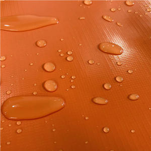 सस्ते मूल्य भंडार pvc लेपित जाल कपड़े सादे हैवीवेट वाटरप्रूफ विंडप्रूफ तिरपाल तिरपाल - Product Image 4