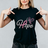 Meilleures ventes : Transferts thermiques en strass Hope Design pour T-shirt