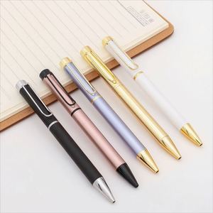 Advanced Slim Customizable Multicolor Metal Ballpoint <b>Pen</b> for Office Work 1.0mm Writing Customizable Logo Gift Rollerball <b>Pen</b> - Product Image 1