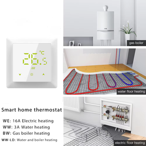 Thermostat intelligent WIFI HY511, commande vocale via application, compatible avec Legrand <span class=keywords><strong>Danfoss</strong></span> ELKO pour chaudière électrique et chauffage au sol - Product Image 5