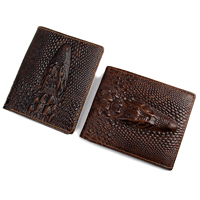 Dompet kulit buaya pria, dompet kulit pria motif buaya, tempat kartu kredit