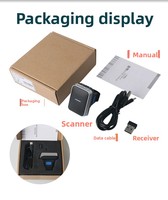 Escáner de Dedos Ergonómico Zebra Rs5100, Lector de Códigos de Barras Recargable por USB con 4.2 para Gestión de Inventario y Control de Stock