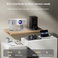 Projecteur X3 pour la maison, Ultra HD 1080P 4K, mise au point automatique, 2 Go de RAM, LED portable, mini projecteur mural pour chambre à coucher