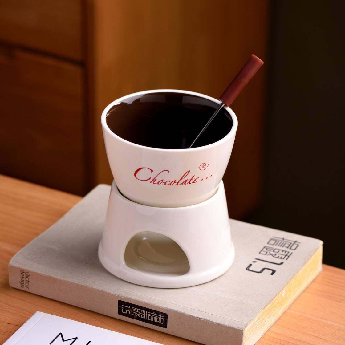 Emballage en mousse fourchette blanche-150 ml