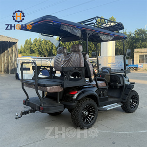 Véhicule <span class=keywords><strong>de</strong></span> golf électrique <span class=keywords><strong>l</strong></span>éger, carrosserie en alliage d'<span class=keywords><strong>aluminium</strong></span>, facile à remorquer, 3-4 places, autonomie <span class=keywords><strong>de</strong></span> 90 km, vitesse <span class=keywords><strong>de</strong></span> 30-50 km/h, idéal pour les petits terrains - Product Image 6