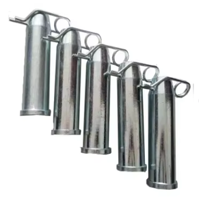 Pasador de enganche de acero de alta resistencia con clip en R, pasador sin cabeza galvanizado para construcción de puentes, directo de fábrica - Product Image 3