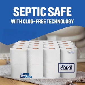 <span class=keywords><strong>Carta</strong></span> Igienica Ultra Morbida all'Ingrosso, Anti-Intasamento, Perforata, Sicura per Fosse Settiche, Lunga Durata, Rotolo Standard per Casa - Product Image 4