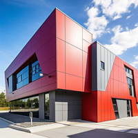 Alucobond Glossy ACP Sheet Revêtement mural extérieur léger 3mm-4mm ACM Panneau composite en aluminium