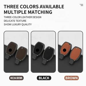 سلسلة مفاتيح جلدية جديدة رائجة غطاء غطاء مفتاح السيارة لمرسيدس بنز اكسسوارات السيارات - Product Image 5