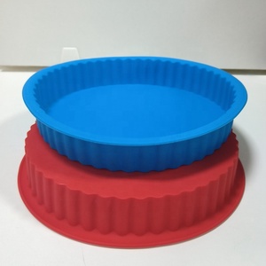 Moule à gâteau en silicone pour la maison, résistant aux hautes températures, facile à démouler, moule rond pour la cuisson de pizzas - Product Image 6